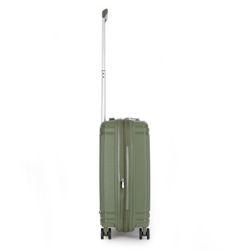 Troler Cabina extensibil Stratic S Straw T, 55x39x23 cm, Verde olive - Img 10