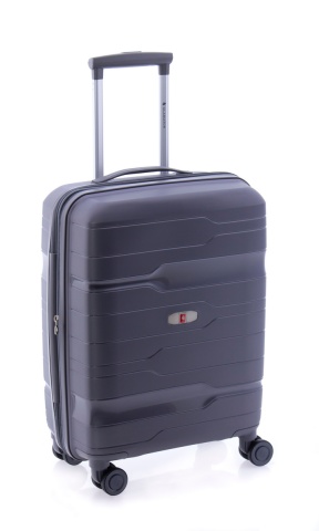 Troler cabina Gladiator Boxing MG 3810, roti cu suspensie, extensibil, polipropilena, 55 cm, antracit - Img 13