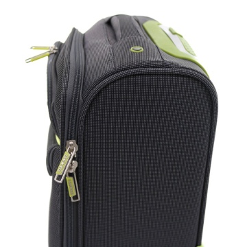 Troler cabina Lamonza Superlight, 40x30x21 cm, 1.8 kg, gri / verde - Img 5