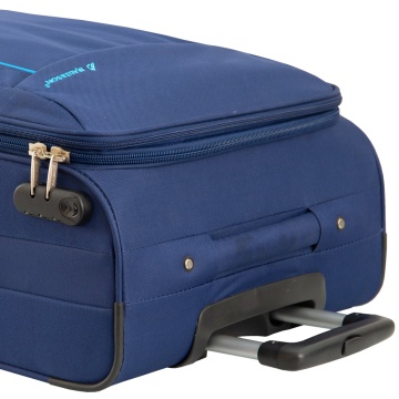 Troler Cabina Madisson SW35703, 4 Roti Duble, Poliester, 56 cm, Bleumarin - Img 3