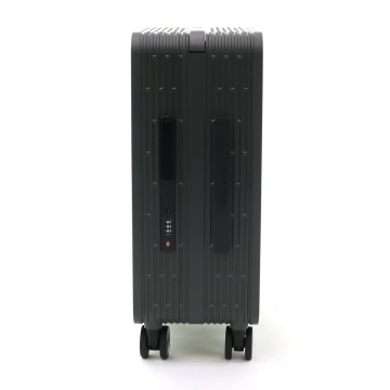 Troler Cabina Policarbonat Cifru TSA 4 Roti Duble Ella Icon Compact 2508 - 55 cm Gri - Img 6