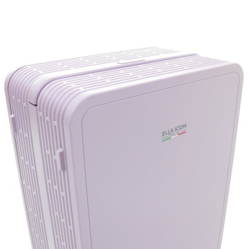 Troler Cabina Policarbonat Cifru TSA 4 Roti Duble Ella Icon Compact 2510 - 55 cm Lila - Img 6