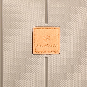 Troler Cabina Polipropilena, Fermoar Antifurt, Cifru TSA, Snowball, SW49403, 55.5 cm, Auriu - Img 13