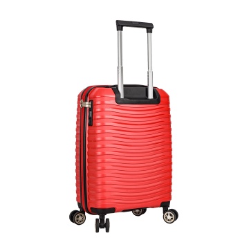Troler cabina Snowball SW43803, polipropilena, cifru TSA, 4 roti duble, 55 cm, rosu - Img 9