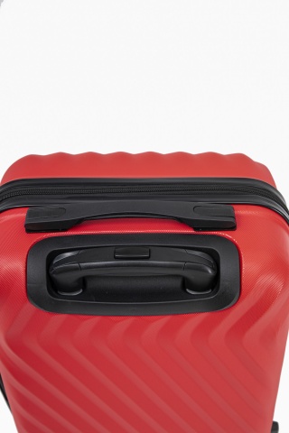 Troler Cabină XS Aventor, 40×30×20 cm, Roți detașabile, ABS, 23 L, AV104, Roșu - Img 6