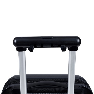 Troler cabina XS CarryOn Skyhopper Underseat, 40×30×20 cm, bagaj de mana Wizz Air, policarbonat, 19 L, cifru TSA, negru - Img 6