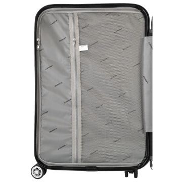 Troler de cabina Aventor AV104, 55x36x22 cm, bagaj de mana, 100%ABS, cifru, 4 roti duble 360°, verde - Img 3