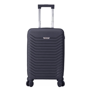 Troler de cabina Benzi BZ 5820, 55x33x20 cm, bagaj de mana, polipropilena, cifru, 4 roti 360°, antracit - Img 3