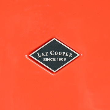 Troler de cabina Lee Cooper LC32203, policarbonat, 4 roti duble, cifru, 55 cm, rosu - Img 8