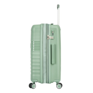 Troler de cabina Snowball SW44403, polipropilena, cifru TSA, 4 roti duble, 55 cm, negru - Img 3