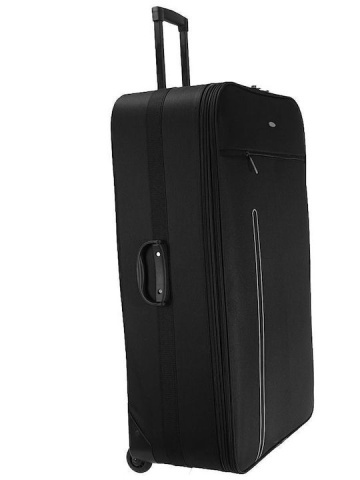 Troler extra large extensibil, SEAGULL SG 778, bagaj de cala, poliester, 86x51x26 cm, 2 roti, negru - Img 5