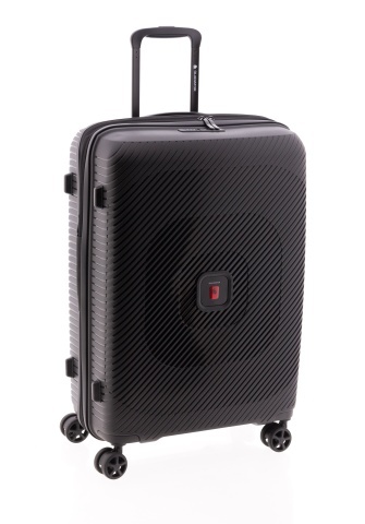 Troler Mare Extensibil 74x52x28 cm Gladiator Vincent, Polipropilenă, Cifru TSA, Negru - Img 7