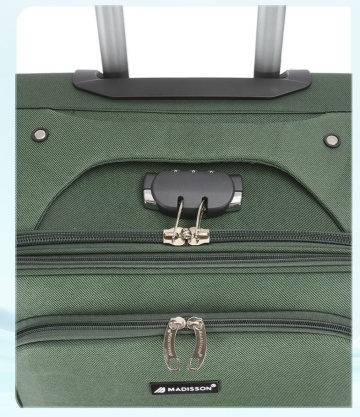 Troler Mare Extensibil 76x46x30 cm, Poliester, Cifru, Madisson,SW66204, Bleumarin - Img 17
