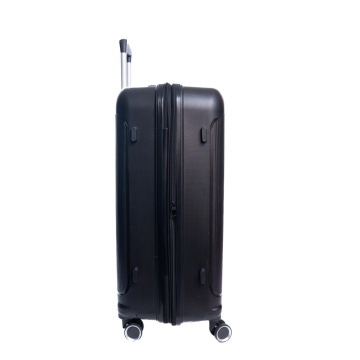Troler mare extensibil Aventor AV101, 75.5x50x30 cm, polipropilena, bagaj de cala, fermoar antifurt, +20% capacitate, cifru TSA, negru - Img 13