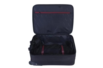 Troler mare extensibil Diplomat ZC2023, bagaj de cala, 74x48x29, +20% capacitate, poliester, 2 roti, gri - Img 2