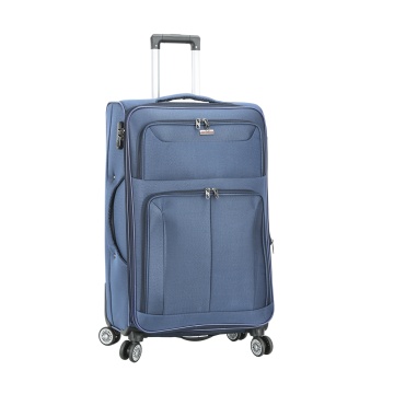 Troler mare extensibil Madisson, 76x46x28/33 cm, poliester, bagaj de cală, 4 roți duble, cifru, SW55104, bleumarin - Img 17