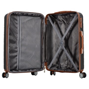 Troler mare extensibil Madisson SW33803, ABS, cifru, 4 roti duble, 77 cm, antracit - Img 2