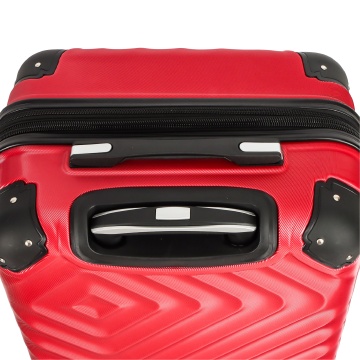 Troler mare extensibil Madisson SW44103, ABS, cifru, 4 roti duble, 77 cm, rosu - Img 7
