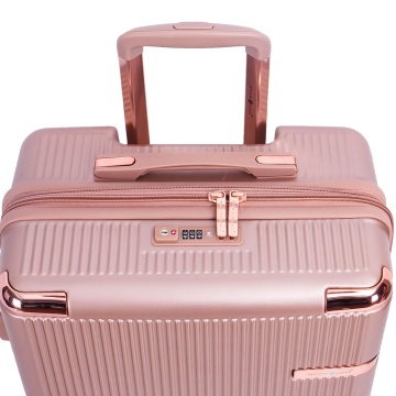 Troler mare extensibil Snowball SW44303, fermoar antifurt, 77 cm, policarbonat rezistent, cifru TSA, rose - Img 13