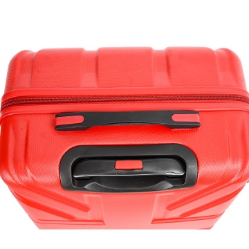 Troler Mare Lee Cooper London, ABS, 4 Roti Duble, Cifru, 76 cm, Argintiu - Img 13