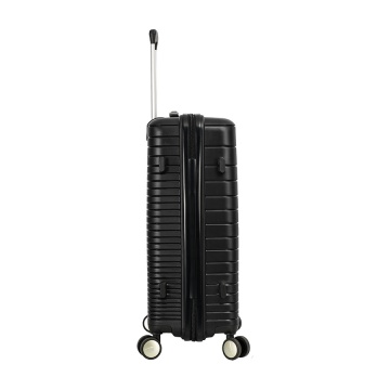 Troler Mare Madisson SW33703, Polipropilena, 4 Roti Duble, Cifru, 75 cm, Negru - Img 6