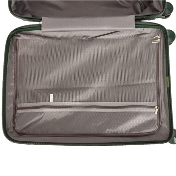 Troler mare Madisson SW42103, polipropilena, cifru, 4 roti duble, 77 cm, verde inchis - Img 3