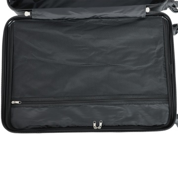 Troler mare Madisson SW56205, 77x49x30 cm, bagaj de cala, ABS, 4 roti 360°, negru - Img 4