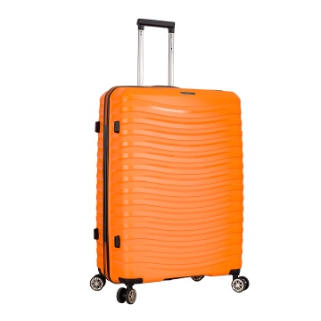 Troler mare Snowball SW43803, polipropilena, cifru TSA, 4 roti duble, 77 cm, portocaliu - Img 18