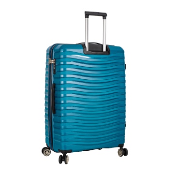 Troler mare Snowball SW43803, polipropilena, cifru TSA, 4 roti duble, 77 cm, albastru - Img 15