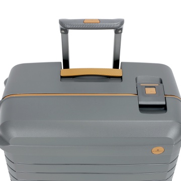 Troler Mediu 68x47x26 cm Snowball, 100% Polipropilenă, Închidere Clapetă, SW57203, Antracit - Img 12