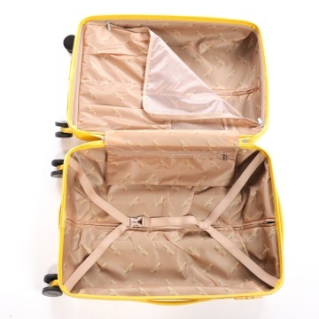 Troler Mediu ABS Ella Icon Fly 1444 - 67 cm Galben - Img 2