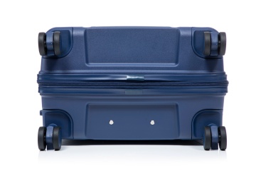 Troler mediu Aventor AV105, 65x44x25.5 cm, polipropilena, bagaj de cala, cifru TSA, bleumarin - Img 11