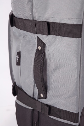 Troler Mediu Benzi 62x43x24 cm, 60L, 2 Roți, Poliester, BZ 5850, Kaki - Img 5