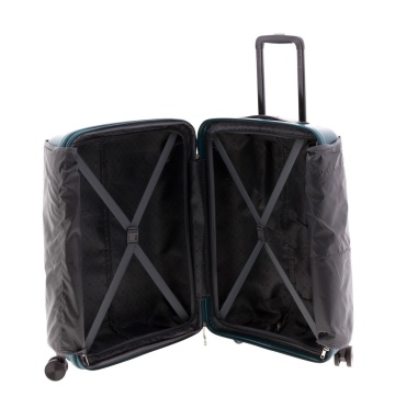 Troler mediu extensibil Gladiator Calypso, polipropilena, cifru TSA, 63 cm, turcoaz - Img 3