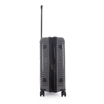 Troler Mediu Extensibil Polipropilena Stratic Bright M - 66 cm Gri - Img 5