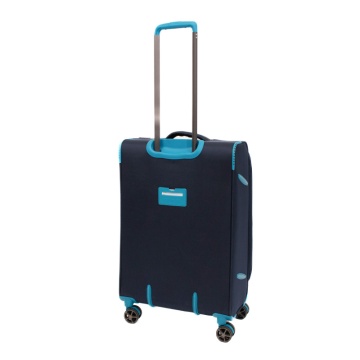 Troler mediu Lamonza Ultralight, 69x42x26 cm, 3.22 kg, expandabil 30%, Albastru inchis / Turcoaz - Img 10