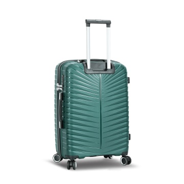 Troler mediu Madisson, 67x43x25 cm, polipropilenă, bagaj de cală, 4 roți duble, cifru, SW62103, verde închis - Img 11