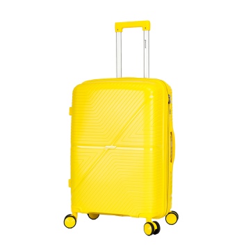 Troler mediu Madisson SW42103, polipropilena, cifru, 4 roti duble, 67, galben
