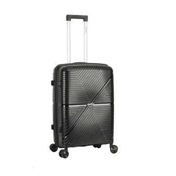 Troler mediu Madisson SW42103, polipropilena, cifru, 4 roti duble, 67, negru - Img 6