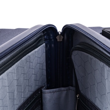 Troler mediu Snowball SW47203, polipropilena, fermoar antifurt, cifru TSA, 4 roti duble, 69 cm, bleumarin - Img 18