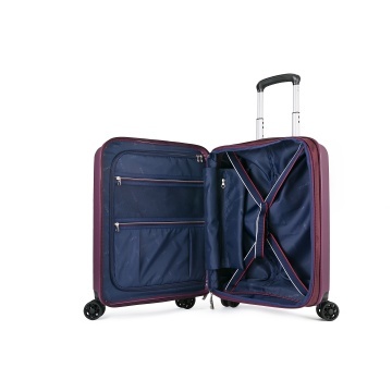 Troler Mediu Verage Diamond, Captuseala Antibacteriana, Extensibil, Polipropilena, Cifru TSA, 69 cm, Negru - Img 2