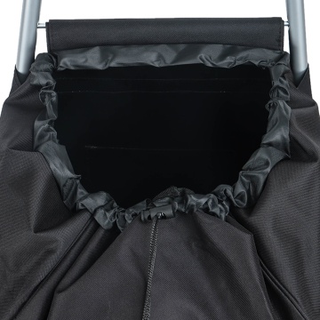 Carucior cumparaturi Madisson SW42028, 55L, 2 roti, buzunar termoizolant, negru - Img 11