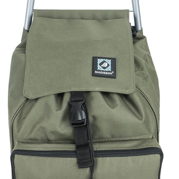 Carucior cumparaturi Madisson SW42028, 55L, 2 roti, buzunar termoizolant, kaki - Img 10