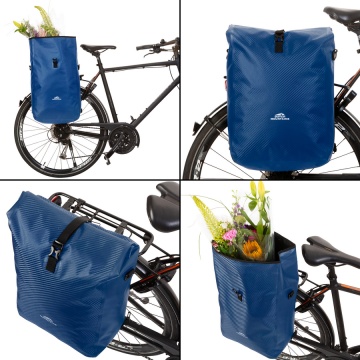 Geanta Bicicleta, Tip Rucsac, Material Tarpaulin, Dutch Mountains, Carbon, 604387, Albastru - Img 4