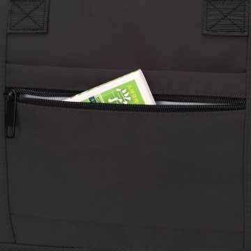 Geantă de Voiaj Aventor 40x30x20 cm Wizz Air/Ryanair, 24 L, Poliester, AV301, Negru - Img 7