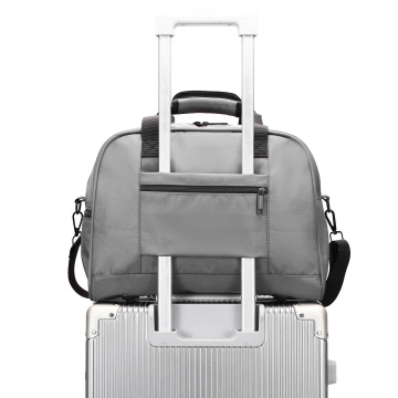 Geantă de Voiaj Aventor 40x30x20 cm Wizz Air/Ryanair, 24 L, Poliester, AV301, Gri - Img 3