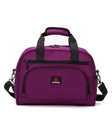 Geantă de Voiaj Aventor 40x30x20 cm Wizz Air/Ryanair, 24 L, Poliester, AV301, Mov - Img 6