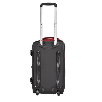 Geanta de voiaj cu role Lee Cooper, 2 compartimente, poliester 600D/bumbac, 50 cm, albastru - Img 5