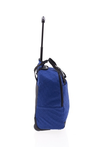 Geanta de voiaj cu role, Wizz Air/Ryanair, Nylon/Poliester, Origami, MV 24648 - 40 cm, Albastru - Img 5