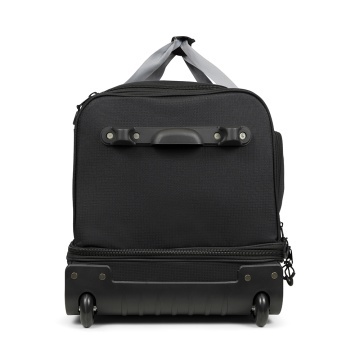 Geanta de voiaj cu role XL TravelZ, 2 compartimente, poliester, 72 cm, negru - Img 8
